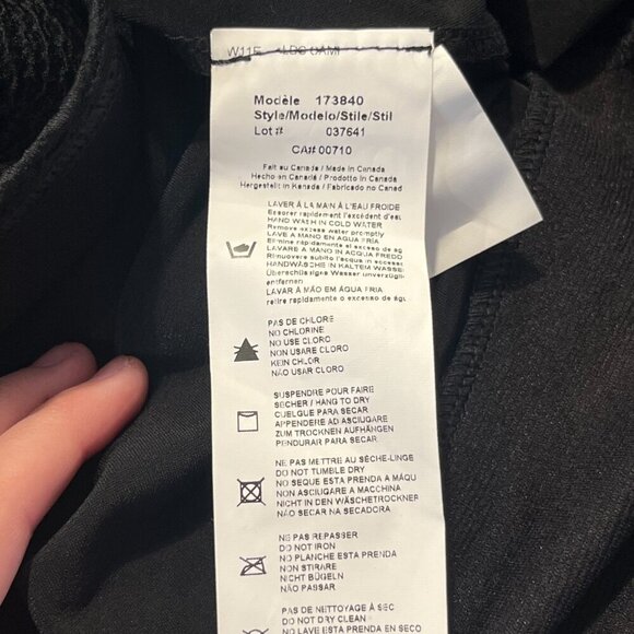 JOSEPH RIBKOFF Women's Black & White Patterned 2 Pc Long Sleeve Tank Top Set - Picture 10 of 11